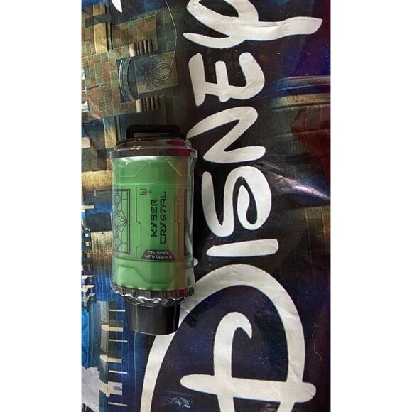 Disney Parks‎ Star Wars Galaxy Edge Green SEALED Kyber Crystal Luminara Unduli 2 - Picture 1 of 2